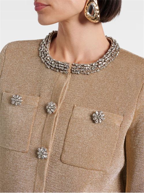 Embellished cardigan SELF PORTRAIT | RS26206CGOLD